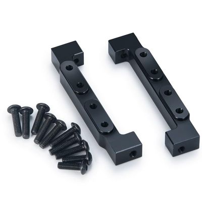 2Pcs Metal Front Servo Mounts Servo Fixed Stand for 1/14 Tamiya RC Tractor Truck Car Upgrade Parts Accessories