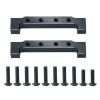 2Pcs Metal Front Servo Mounts Servo Fixed Stand for 1/14 Tamiya RC Tractor Truck Car Upgrade Parts Accessories view 2