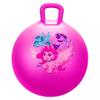U&C Planet Hopper Ball 18 inches Bouncy Ball with Handle for Kids Age 3-6 Hoppity Hop Sit and Bounce Jumping Hopping Toy with Pump and Gift Box Great Gift for Birthday Christmas, Pink view 1