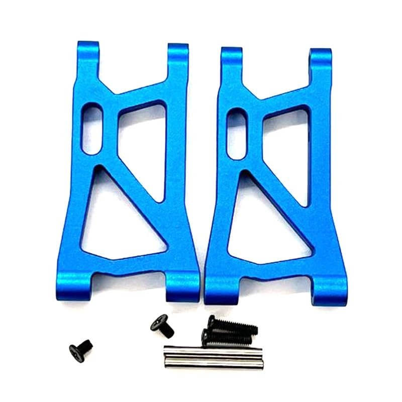 2Pcs Remo Swing Arm for 1/16 Smax 1621 1625 1631 1635 1651 1655 Vehicle Models RC Car Upgrades Parts (Color : Blue)
