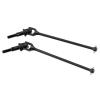 2pcs/Lot Compatible with HSP Upgrade Parts 106015 06047 Universal Drive Joint fit 1/10 Scale Models RC Car Off Road Buggy Car (Color : Black) view 1
