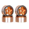 MayNuo 4PCS Metal Aluminum Alloy 1.9 in Tires Wheel Hub Wheels for 1/10 RC Remote Control Model Car Crawler SCX10 JT4 XT4 (Color : Golden) view 4