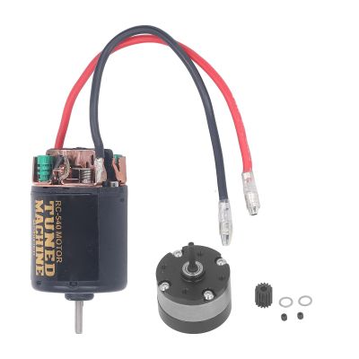 Alomejor RC Car Motor Mount Electric Motor for 1/10 RC Crawler Car (13T)