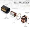 Alomejor RC Car Motor Mount Electric Motor for 1/10 RC Crawler Car (13T) view 3