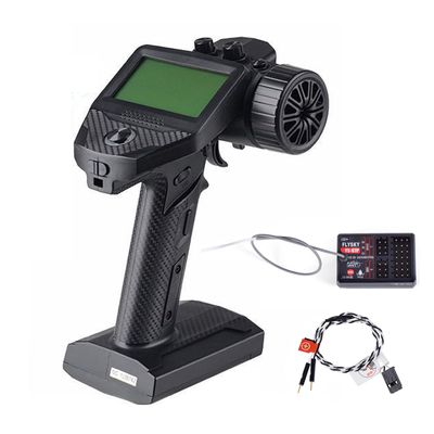 Goolsky Flysky FS-G7P 7 Channels RC Transmitter and Receiver FS-R7P, 2.4GHz Remote Controller for RC Cars, Crawlers, Trucks, Boats, Robot, 300m/984ft Control Distance