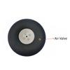 1 PCS Fixed Wing Model Aircraft Wheel 5.5 Inches Inflatable PU Wheels Pneumatic Tires Landing Gear Wheel for RC Plane Replacement Parts (1pcs 5.5 Inch/ D140mm) view 2