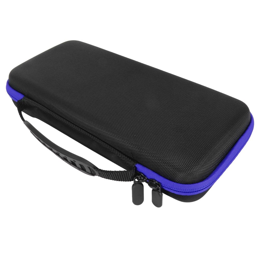 Cryfokt Hard Case for, Handheld Game Console, Portable Storage for Video Games Cards, Game Player Storage for Charging Cable and Accessories (Blue), Cryfoktib52equa1w-15