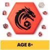 Spin Master Games, Campaign Dice, Premium Dice to Go, Set of Polyhedron Dice for RPG & Board Games, Storage Case, DND Dungeons and Dragons, MTG Magic The Gathering, for Ages 8 & Up view 2