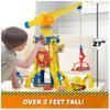 Ruben & Compagnie Brico Park  Interactive Construction Crane  Ruben Figurine Vehicle and Company to Collect  with Magic Sand Kinetic Sand  Paw Patrol Toy  Children's Toy for Ages 3 and Above view 3