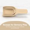 Inspire My Play - 3 x Silicone Nesting Scoops - Perfect for Sensory PlayTray - Sensory Bin Accessories - Special Education Classroom Supplies - Montessori Education Toys - Multi-Purpose Shovel view 2