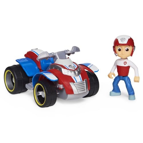 Paw Patrol, Ryders Rescue ATV, Toy Vehicle with Collectible Action Figure, Sustainably Minded Kids Toys for Boys & Girls Aged 3 and Up