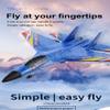 RC Fighter Jet, SU-27 RC Fighter JetRemote Control Airplane for Adults & Beginners, Durable Lightweight Foam RC Plane with Stable Flight for Outdoor Hobby Flying view 2