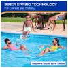 SwimWays Spring Float Premium Papasan Pool Lounger, Inflatable Pool Floats Adult with Fast Inflation for Ages 15 & Up view 4