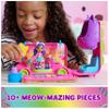 DreamWorks GABBY'S Dollhouse Celebration Party Bus, Transforming Playset with Gabby & DJ Catnip Toy Figures & Dollhouse Accessories, Kids Toys for Ages 3 and Up view 3