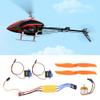 2200kV Brushless Motor, 30A ESC, SG90 9G Micro Servo and 6035 Propeller for RC Planes, 400-450 Aircraft and RC Helicopters (2212 KV2200 Motor + 6035 Paddle + 9g Steering view 4