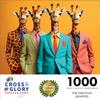 Cross & Glory - The Fab Four Giraffes - 1000 Piece Jigsaw Puzzle for Adults | Unique Artwork Jigsaw Puzzles | Fun | Challenging Brain Teaser view 2