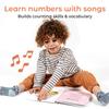 Cali's Books Count & Dinosaur Alphabet Bundle - Educational Learning Toys for Toddlers, Number, Alphabet, Music Book for 1 Year Old Toddler view 3