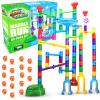 Marble Genius Marble Run Explorer Set, STEM Toys & Maze Construction Building - 85 Translucent Track Pieces & Glass Marbles for Family, Kids Toddlers Ages 4-8 - Fun Holiday Creative Gifts view 1