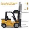 QuirkyGlee Remote Control Forklift 12 Channel 2 Mode RC Forklift, W/Pallets/Boxes/Sound/Light/Spray, Two Rechargeable Batteries & Charge, Kids Forkliftrrucks Toy Christmas & Birthday Gifts view 2