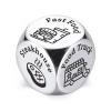 11 yeare Anniversary Steel Gifts for Boyfriend Girlfriend Him Her Food Date Night Decision Dice for Couples Foodie Dice Makers Gifts for Women Men Valentines Birthday Christmas Wedding Gift Ideas view 1
