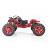 NexxSpeed Aluminum/Carbon Fiber Conversion Chassis Kit V2 (Blue) - FMS FCX24 view 3
