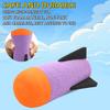 TORMEN Missile Refill Rockets Darts, Launcher Fires Foam Bullets Compatible for Nerf Missile Launcher Toy (Purple, 8 Pcs view 3