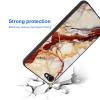 Tudguiloae for Orbic Joy RC608L Phone Case - Soft TPU Material, Ultra-Thin Soft Silicone, Anti-Slip, Shockproof, Precise Lens Protection, Red and Gold Marble Design view 3