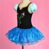 Dressy Daisy Ballerina Princess Costume Dance Outfit Ballet Tutu Dress Fancy Dancewear with Accessories for Toddler Girls Size 3T - 4T, Blue view 3