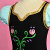 Dressy Daisy Ballerina Princess Costume Dance Outfit Ballet Tutu Dress Fancy Dancewear with Accessories for Toddler Girls Size 3T - 4T, Blue view 4
