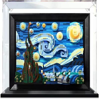 Acrylic Display Case for #21333 Building Kit, Dustproof Display Box Showcase-Only Display Case(2mm)