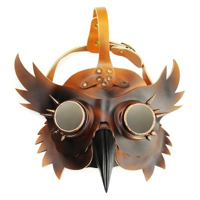 Charm Bird Monster Beak Mask Mask Head cover - Steampunk style Halloween dress-up bar creative prop