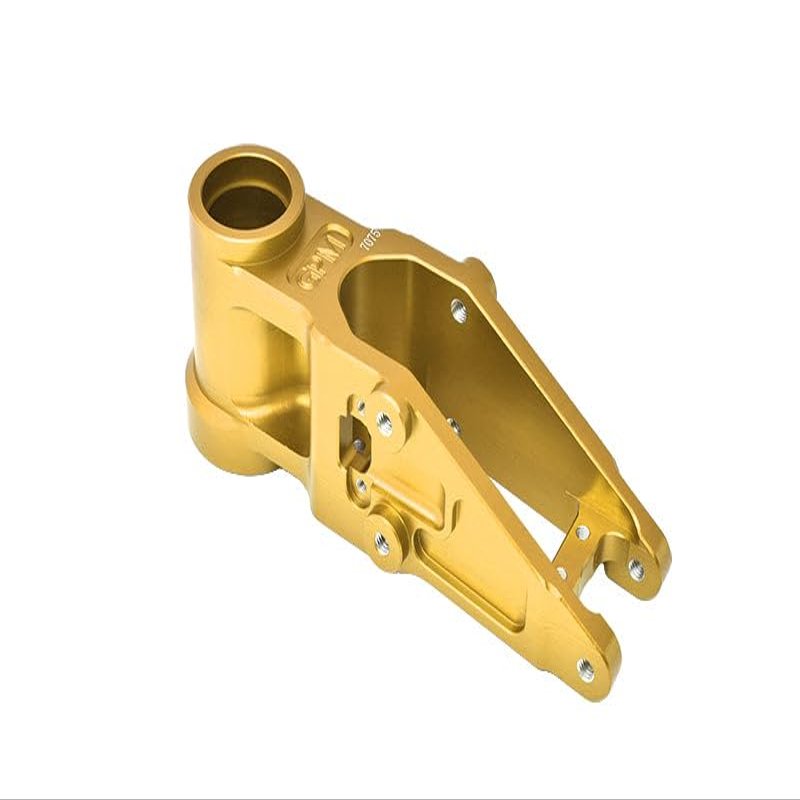 Aluminum 7075 Front Bulkhead for LOSI 1:4 Promoto-MX Motorcycle Dirt Bike RTR LOS06000 LOS06002 Upgrades - Gold