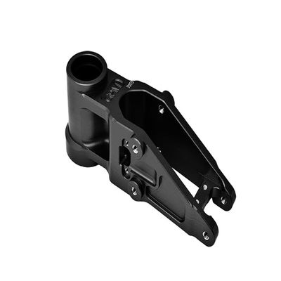 Aluminum 7075 Front Bulkhead For LOSI 1:4 Promoto-MX Motorcycle Dirt Bike RTR LOS06000 LOS06002 Upgrades - Black