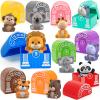 Aigybobo Learning Toys for 1,2,3 Year Old Toddlers, 40Pcs Animals Toys Montessori Counting, Matching & Sorting Fine Motor Games, Christmas Birthday Easter Gift for Baby Boys Girls Age 12-18 Months view 2