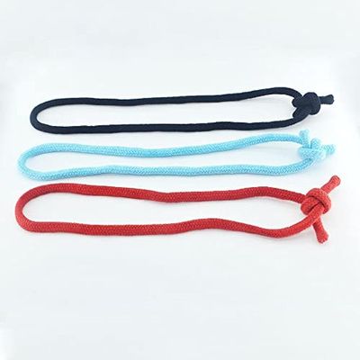 blue-ther Super Linking Ropes Three Rope Cable Magic Tricks Close Up Stage Illusion Gimmick Props Accessories (49")