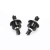RCAWD 2PcsFront Rear Diff Set, Spiral 43T 10k Oil for Arrma 1/7 Fireteam Mojave 1/8 Karton Notorious Outcast Talion Hopups Upgrade Parts ARA310957(Black) view 1