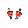 RCAWD 2Pcs Front Rear Diff Set, Spiral 43T 10k Oil for Arrma 1/7 Fireteam Mojave 1/8 Karton Notorious Outcast Talion Hopups Upgrade Parts ARA310957(Red) view 1