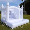 15x15FT White Bounce House Castle for Kids Adults, w/Slide & Ball Pit, (Heavy Duty PVC) (1100W Blower), Large Jumper Bouncy Inflatable Castle, Wedding, Birthday Party, Baptism, 15x15x10ft view 2