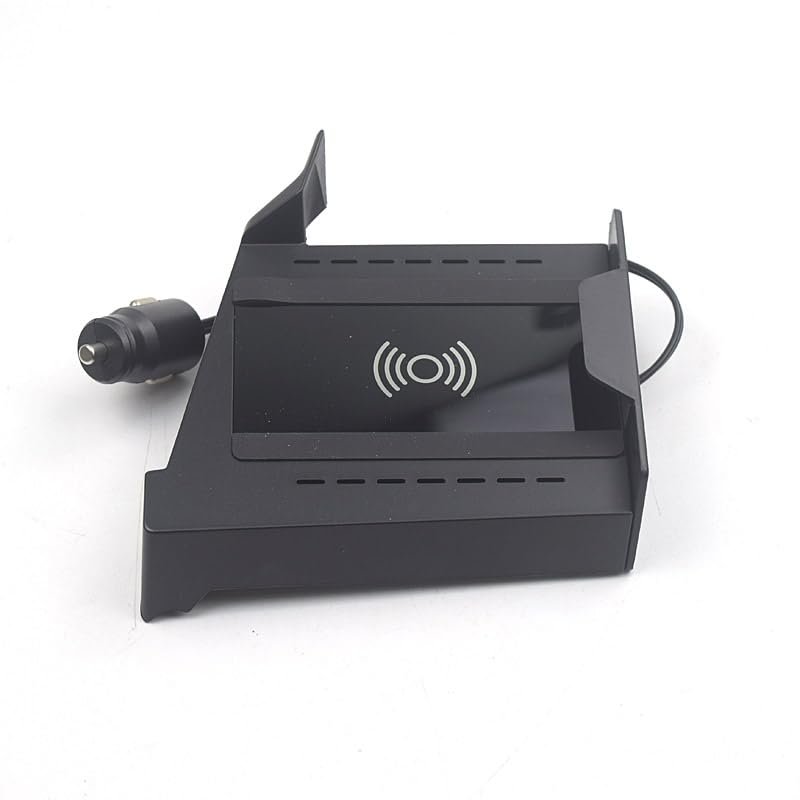 Car Qi Wireless Charger Compatible with Cadillac CT4 Accessories 15w Fast Mobile Phone Charging Plate Holder Interior Auto Parts 2020-2023