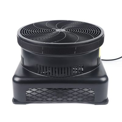 RIAHNEAH 17.7in Blower, Outdoor Inflatable Jumpman Dancer 110V 950W Low Noise Air Blower, Electric Blower Suitable for Air Models And Dance Stars, Black