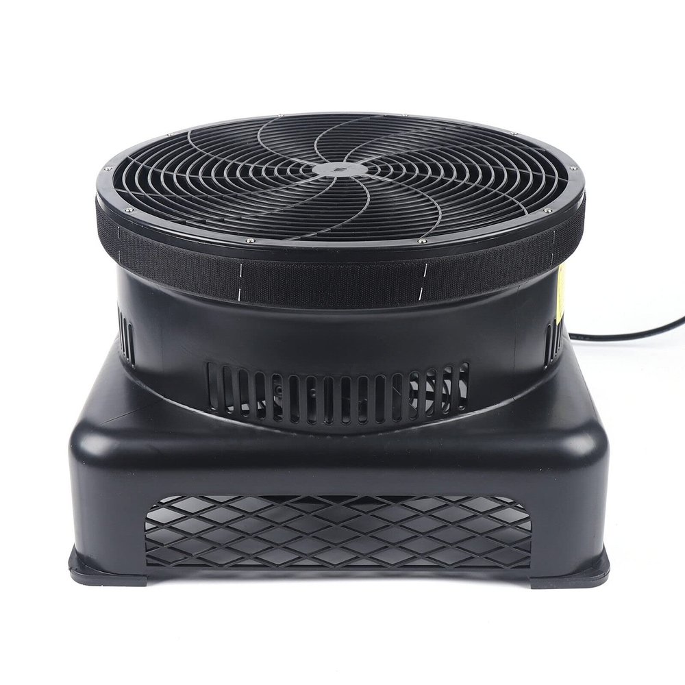 RIAHNEAH 17.7in Blower, Outdoor Inflatable Jumpman Dancer 110V 950W Low Noise Air Blower, Electric Blower Suitable for Air Models And Dance Stars, Black