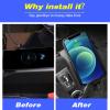 Car Qi Wireless Charger Compatible with Cadillac CT5 Accessories 15w Fast Mobile Phone Charging Plate Holder Interior Auto Parts 2020-2023 view 4