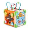 LeapFrog Touch and Learn Electronic Musical Light-Up Wooden Activity Cube Toy, Animal Themed, Ages 1 and Up view 3