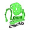 Aluminum Motor Mounts for Traxxas 1:10 MAXX 89076-4 / MAXX with WideMAXX 89086-4 Monster Truck Upgrades - Green view 1