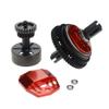 FLMLF Alloy 2 Speed Transmission Gear with Clutch Bell Kit for 1/5 Losi 5ive T Rovan Lt Kingmotor X2 Truck RC CAR Parts (Red) view 3