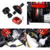 FLMLF Alloy 2 Speed Transmission Gear with Clutch Bell Kit for 1/5 Losi 5ive T Rovan Lt Kingmotor X2 Truck RC CAR Parts (Red) view 4
