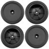4Pack ShareGoo RC 85mm/3.34" Rubber Tires Front Rear Tyres 12mm Hex Wheel Compatible with Redcat HPI HSP Kyosho 1/10 RC Off-Road Car Buggy (Black) view 4
