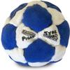 DIRTBAG Lover Footbag 3-Pack with Pouch, Includes Three Original and Unique Premium Quality Hand Sewn Footbags and Carry Pouch. (Blue/White, Blue, Neon/Black, Blue Pouch) view 2