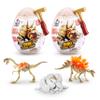 Robo Alive Mini Dino Fossil Find (2 Pack, Gigantoraptor & Stegosaurus) by ZURU Boys 5+ Dig and Discover, STEM, Excavate Prehistoric Fossils, Educational Toys, Great Science Kit Gift for Girls and Boy view 1
