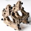 GTBRacing CNC Aluminum Front & Rear Metal Center Diff Differential Bracket Set for 1/5 RC Car Losi DBXL DBXL-E 1.0/2.0 MTXL Upgrade Part (Front Titanium) view 2